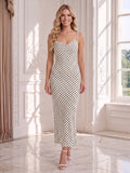Sheath/Column Spaghetti Straps Sleeveless Ankle-Length Wedding Guest Dresses with Ruched