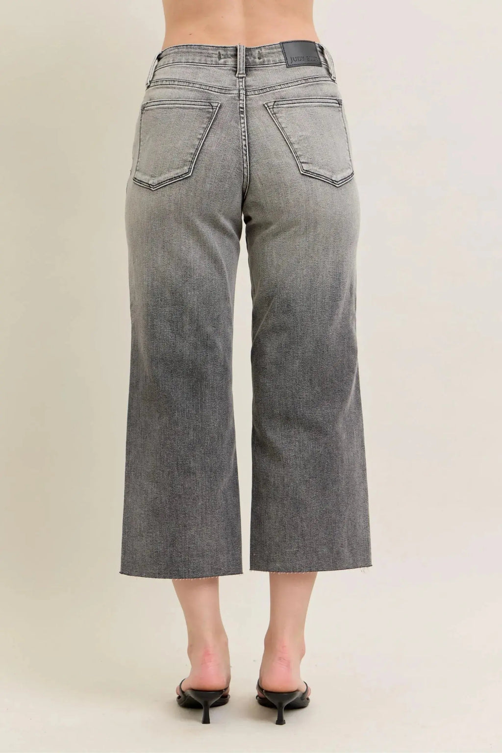 Judy Blue Jeans - Full Size Wide Leg Capris Jeans