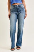 Judy Blue 90s Mid Rise Straight Jeans