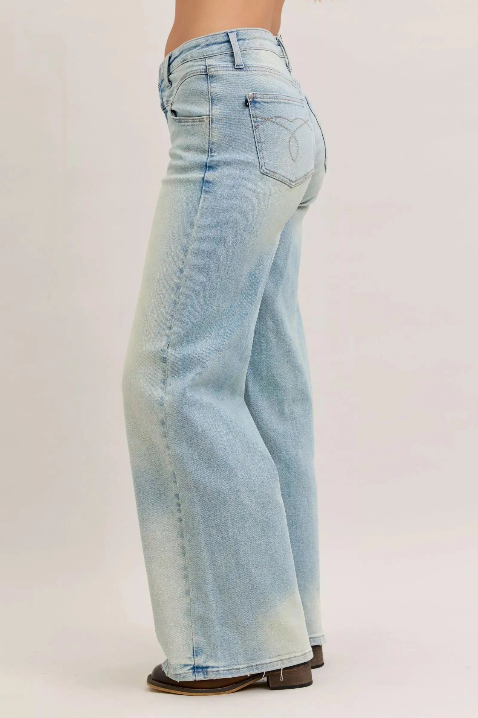 Judy Blue Jeans - High Waist Column Straight Jeans