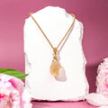 The Destiny Relic – Libyan Desert Glass Pendant Necklace
