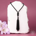 The Black Obsidian Talisman of Protection Pendant