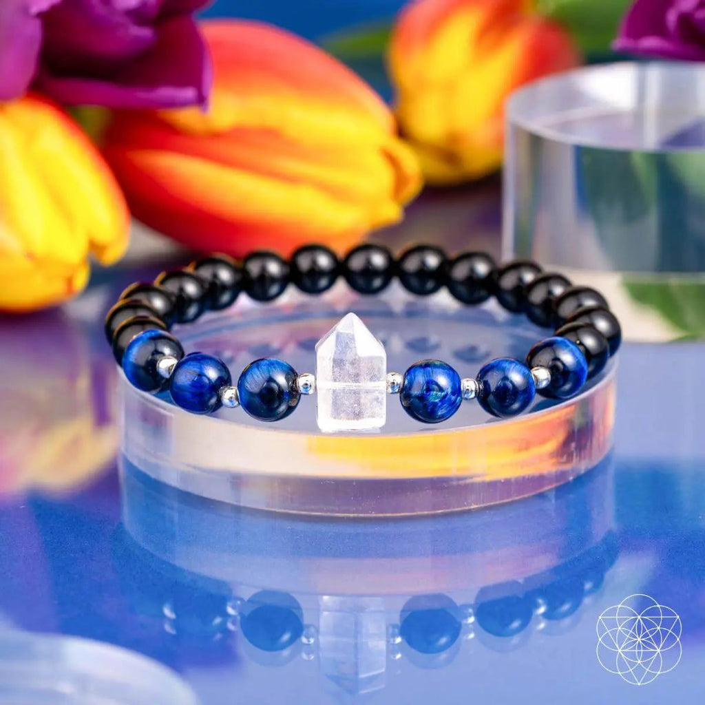 The Negativity Filter - Blue Tigers Eye Bracelet