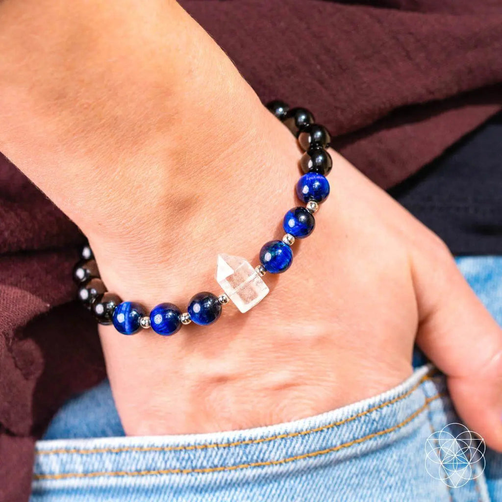 The Negativity Filter - Blue Tigers Eye Bracelet