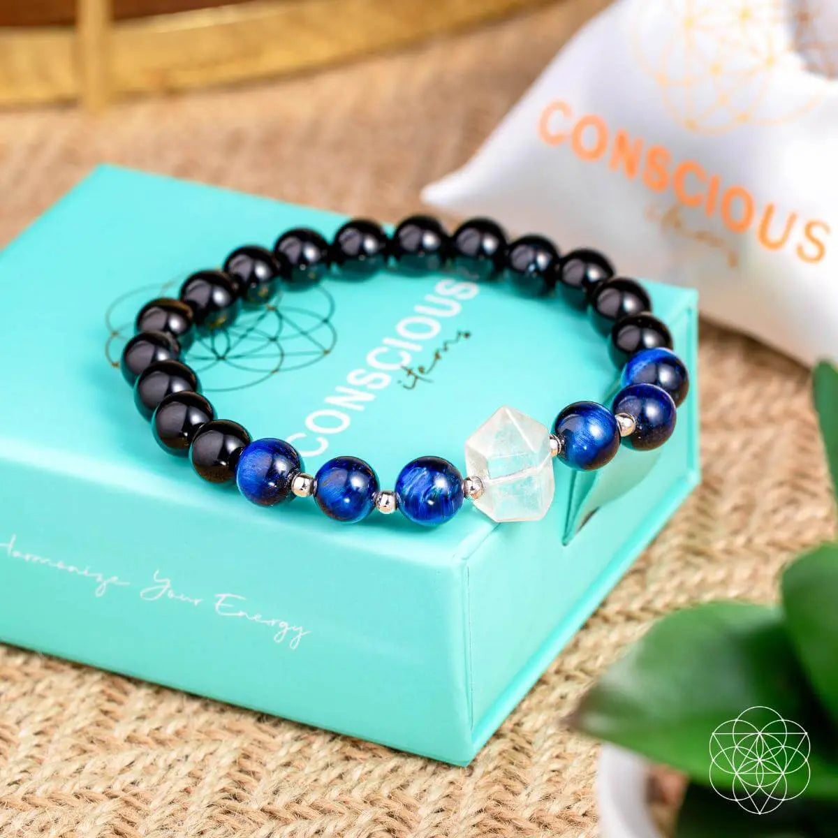 The Negativity Filter - Blue Tigers Eye Bracelet