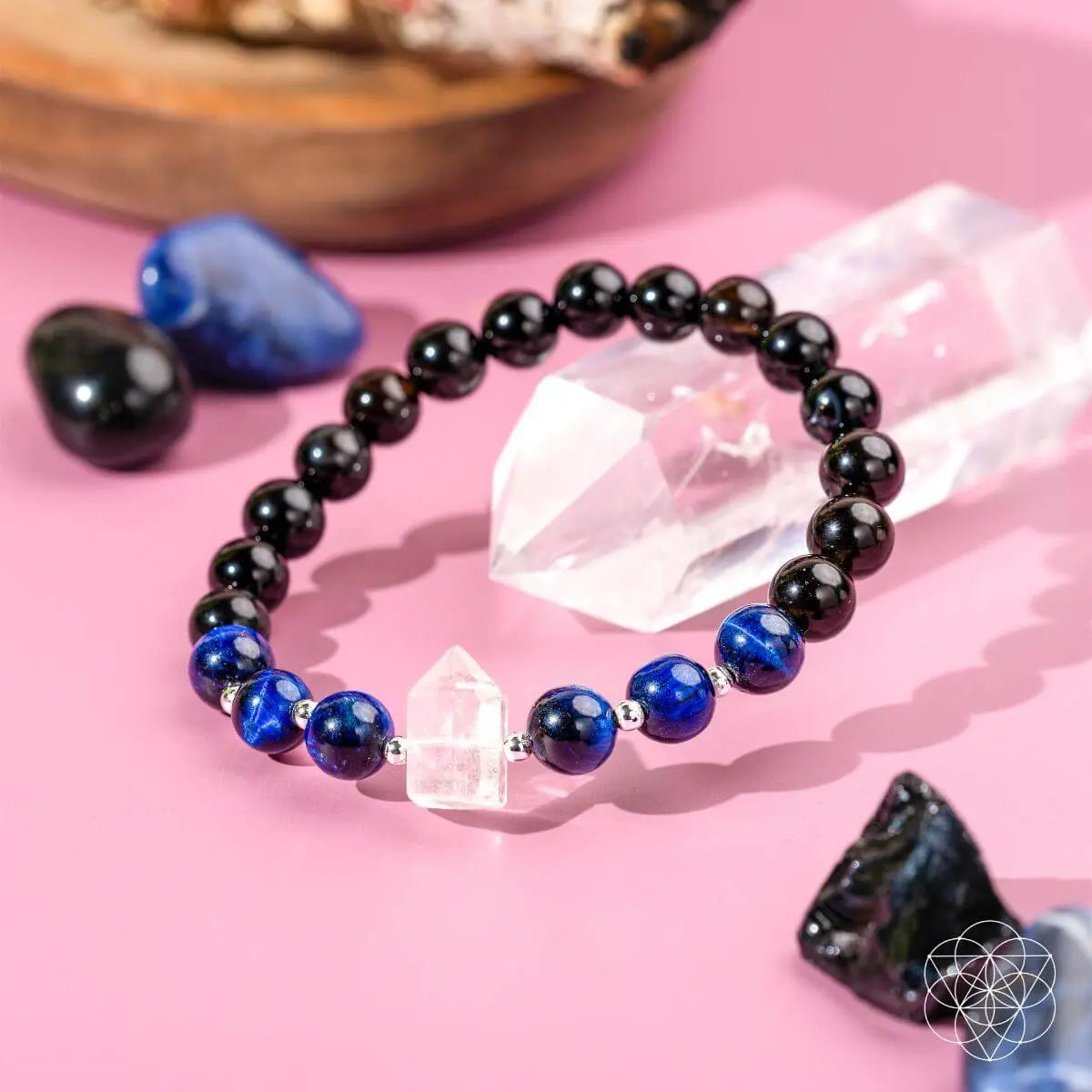 The Negativity Filter - Blue Tigers Eye Bracelet