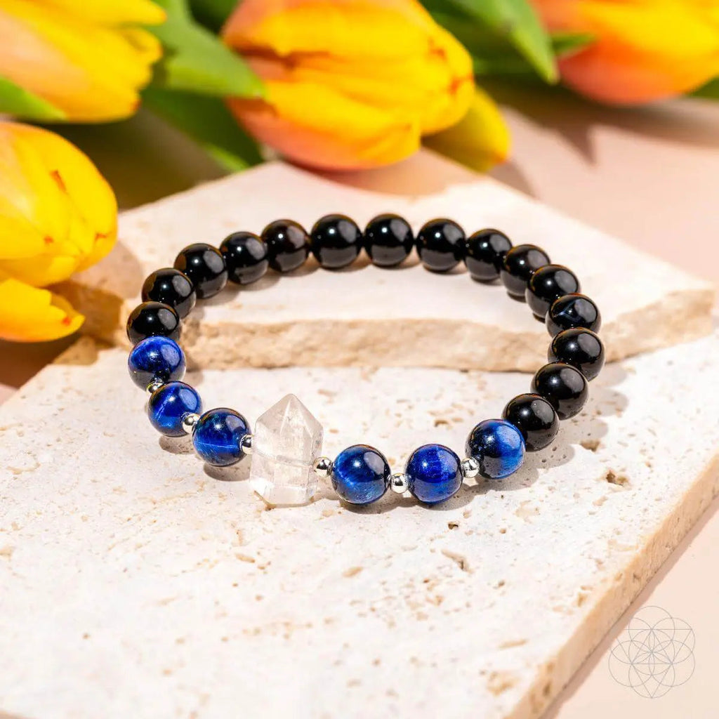 The Negativity Filter - Blue Tigers Eye Bracelet
